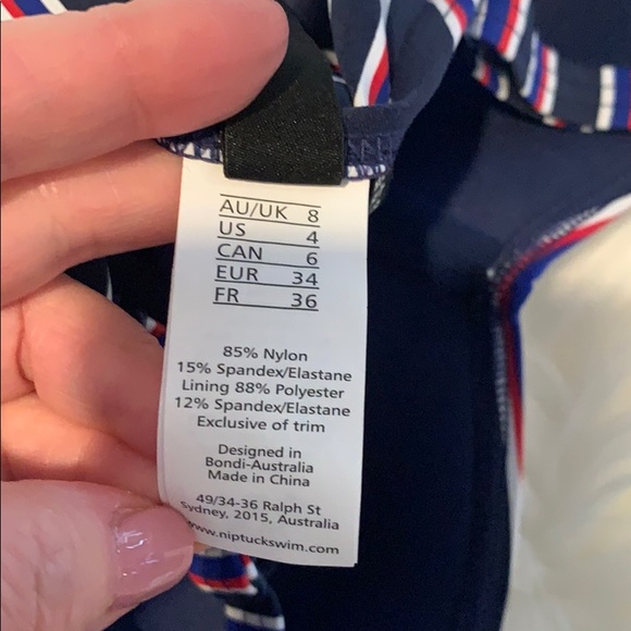 NWT Nip Tuck Swimsuit - Picture 6 of 8